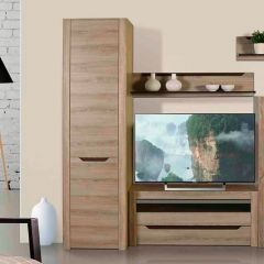 АФИНА А15 Шкаф для одежды Ясень Таормина в Нягани - nyagan.mebel24.online | фото 2
