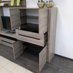 АФИНА А16а Шкаф МЦН Ясень Таормина в Нягани - nyagan.mebel24.online | фото 2