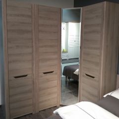 АФИНА А5 Шкаф для одежды и белья (таормина) в Нягани - nyagan.mebel24.online | фото 2