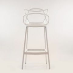 Барный стул Barneo N-235 Masters, белый, design Phillip Stark в Нягани - nyagan.mebel24.online | фото 3
