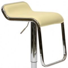 Барный стул Barneo N-41 Lem кремовый в Нягани - nyagan.mebel24.online | фото 2