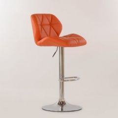 Барный стул Barneo N-85 Diamond оранжевый в Нягани - nyagan.mebel24.online | фото 2