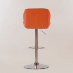 Барный стул Barneo N-85 Diamond оранжевый в Нягани - nyagan.mebel24.online | фото 3