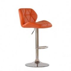 Барный стул Barneo N-85 Diamond оранжевый в Нягани - nyagan.mebel24.online | фото 1