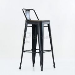 Барный стул N-238 Tolix Wood style Черный в Нягани - nyagan.mebel24.online | фото 5