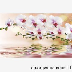 БОСТОН - 3 Стол раздвижной Орхидея на воде 1100/1420 опоры Триумф в Нягани - nyagan.mebel24.online | фото 3