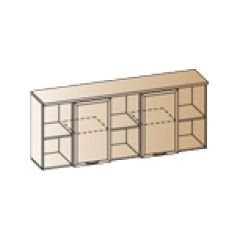 Детская Карина композиция 1 (Гикори Джексон светлый) в Нягани - nyagan.mebel24.online | фото 3
