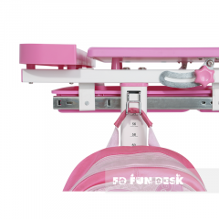 Комплект парта + стул трансформеры Cantare Pink в Нягани - nyagan.mebel24.online | фото 5