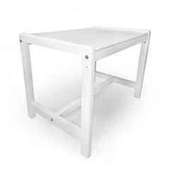 Детский растущий комплект стол и два стула  Я САМ "Лофт" (Белый, Белый) в Нягани - nyagan.mebel24.online | фото