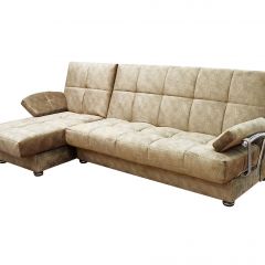 Диван Милана 6 ДУ хром (1 категория) в Нягани - nyagan.mebel24.online | фото 3