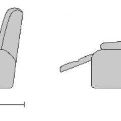 Диван-трансформер Recliner TWIN (Твин) в Нягани - nyagan.mebel24.online | фото 5