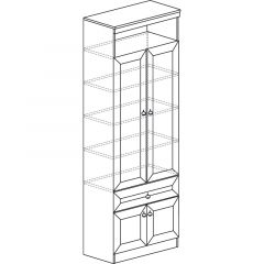 Гостиная Инна 4 Денвер темный в Нягани - nyagan.mebel24.online | фото 7