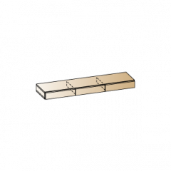 Гостиная Камелия Композиция 8 (Гикори Джексон темный) в Нягани - nyagan.mebel24.online | фото 5
