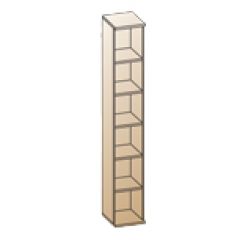 Гостиная Карина Композиция 25 (Ясень Асахи) в Нягани - nyagan.mebel24.online | фото 3