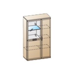 Гостиная Карина Композиция 5 (Гикори Джексон светлый) в Нягани - nyagan.mebel24.online | фото 2
