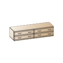 Гостиная Карина Композиция 5 (Гикори Джексон светлый) в Нягани - nyagan.mebel24.online | фото 6