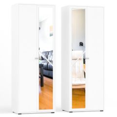 Камелия Шкаф 4-х створчатый, цвет белый, ШхГхВ 160х48х220 см., универсальная сборка, можно использовать как два отдельных шкафа в Нягани - nyagan.mebel24.online | фото 2