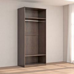 Кэт-4 Шкаф 2-х ств (2 дв зерк) (МДФ Венге) в Нягани - nyagan.mebel24.online | фото 2