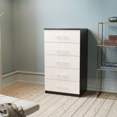 Комод ФАВОРИТ (Венге/Дуб молочный) в Нягани - nyagan.mebel24.online | фото 2