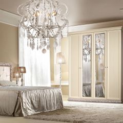 Комод Тиффани штрих-лак/серебро (ТФКМ-1) в Нягани - nyagan.mebel24.online | фото 2