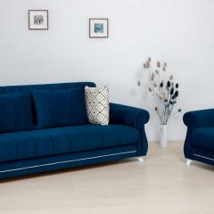 Комплект Роуз ТД 410 диван-кровать + кресло + комплект подушек в Нягани - nyagan.mebel24.online | фото 1