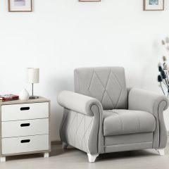 Комплект Роуз ТД 414 диван-кровать + кресло + комплект подушек в Нягани - nyagan.mebel24.online | фото 2