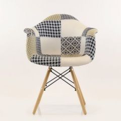 Кресло Barneo N-14 Patchwork трехцветный в Нягани - nyagan.mebel24.online | фото 4