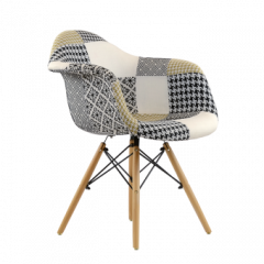 Кресло Barneo N-14 Patchwork трехцветный в Нягани - nyagan.mebel24.online | фото