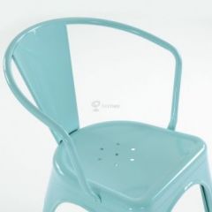 Кресло Barneo N-239 Tolix (RAL6027 бирюзовый) в Нягани - nyagan.mebel24.online | фото 4