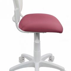 Кресло детское Бюрократ CH-W296NX/26-31 белый TW-15 розовый 26-31 в Нягани - nyagan.mebel24.online | фото 2