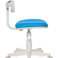 Кресло детское Бюрократ CH-W299/LB/TW-55 голубой в Нягани - nyagan.mebel24.online | фото 3