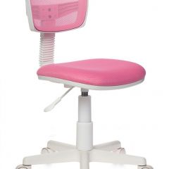 Кресло детское Бюрократ CH-W299/PK/TW-13A розовый в Нягани - nyagan.mebel24.online | фото 1