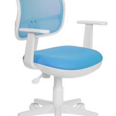 Кресло детское Бюрократ CH-W797/LB/TW-55 голубой в Нягани - nyagan.mebel24.online | фото 1