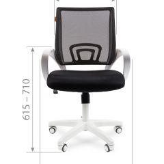 Кресло для оператора CHAIRMAN 696 white (ткань TW-10/сетка TW-05) в Нягани - nyagan.mebel24.online | фото 6