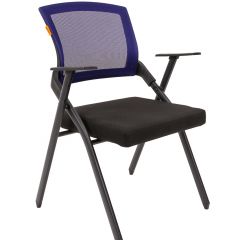 Кресло для посетителей CHAIRMAN NEXX (ткань стандарт черный/сетка DW-61) в Нягани - nyagan.mebel24.online | фото 1