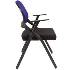 Кресло для посетителей CHAIRMAN NEXX (ткань стандарт черный/сетка DW-61) в Нягани - nyagan.mebel24.online | фото 3