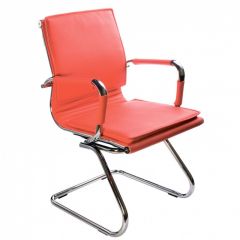 Кресло для посетителя Бюрократ CH-993-Low-V/Red красный в Нягани - nyagan.mebel24.online | фото
