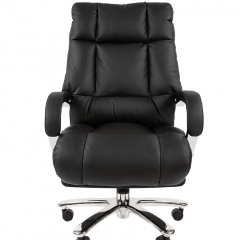 Кресло для руководителя CHAIRMAN  405 (ЭКО) Черное в Нягани - nyagan.mebel24.online | фото