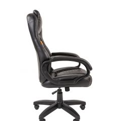 Кресло для руководителя  CHAIRMAN 432 (Экокожа черная) в Нягани - nyagan.mebel24.online | фото 3