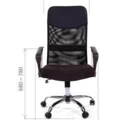 Кресло для руководителя CHAIRMAN 610 N (15-21 черный/сетка черный) в Нягани - nyagan.mebel24.online | фото 4
