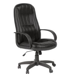 Кресло для руководителя  CHAIRMAN 685 (экокожа черный) в Нягани - nyagan.mebel24.online | фото 2