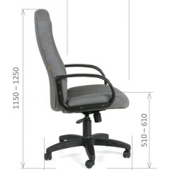 Кресло для руководителя  CHAIRMAN 685 СТ (ткань стандарт 10-356 черная) в Нягани - nyagan.mebel24.online | фото 6