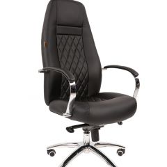 Кресло для руководителя CHAIRMAN 950 (Экокожа) Черное в Нягани - nyagan.mebel24.online | фото