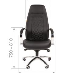 Кресло для руководителя CHAIRMAN 950 (Экокожа) Черное в Нягани - nyagan.mebel24.online | фото 4