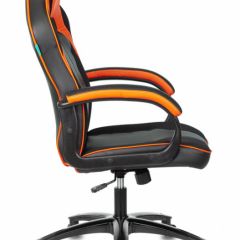 Кресло игровое Бюрократ VIKING 2 AERO ORANGE черный/оранжевый в Нягани - nyagan.mebel24.online | фото 3