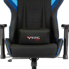 Кресло игровое Бюрократ VIKING 4 AERO BLUE черный/синий в Нягани - nyagan.mebel24.online | фото 7