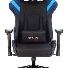 Кресло игровое Бюрократ VIKING 4 AERO BLUE черный/синий в Нягани - nyagan.mebel24.online | фото 3