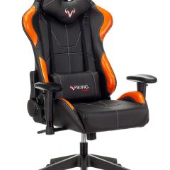 Кресло игровое Бюрократ VIKING 5 AERO ORANGE черный/оранжевый в Нягани - nyagan.mebel24.online | фото