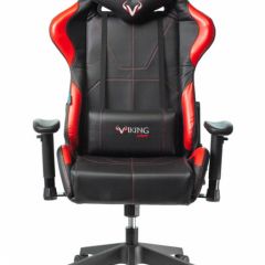 Кресло игровое Бюрократ VIKING 5 AERO RED черный/красный в Нягани - nyagan.mebel24.online | фото 3