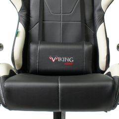 Кресло игровое Бюрократ VIKING 5 AERO WHITE черный/белый в Нягани - nyagan.mebel24.online | фото 7